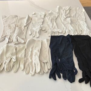 Lot of vintage collection of Debutante Gloves